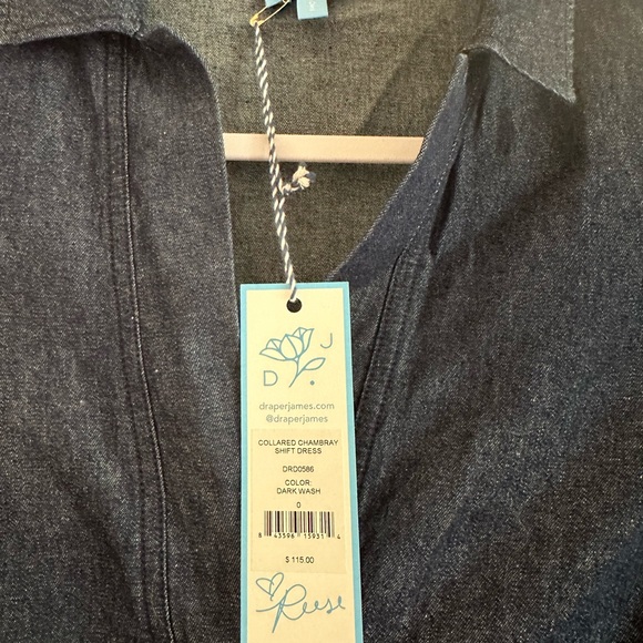 Draper James Chambray Shirt Dress - Picture 4 of 5
